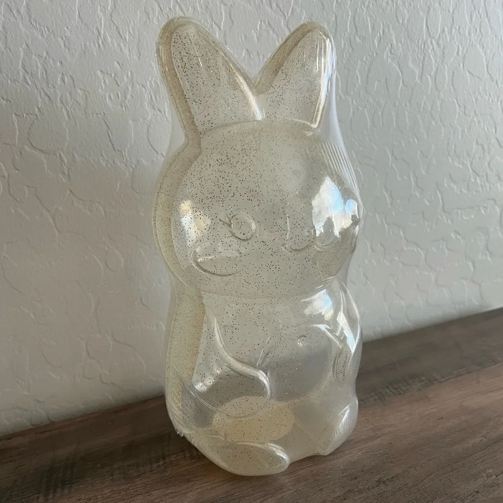 Target Bullseyes Playground Plastic Easter Bunny Storage Vessel - Pink